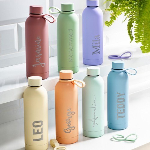 Personalised water bottle - water,
