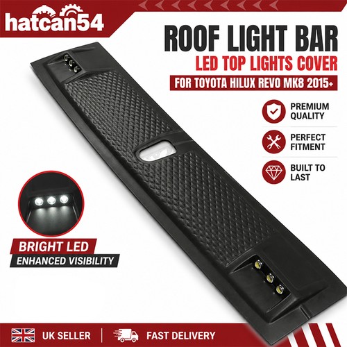 Matte black roof light bar - roof, led