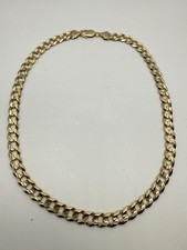 9ct Thick Heavy Curb Chain