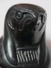 Horus, God Of Protection, Limestone Egyptian Statue 