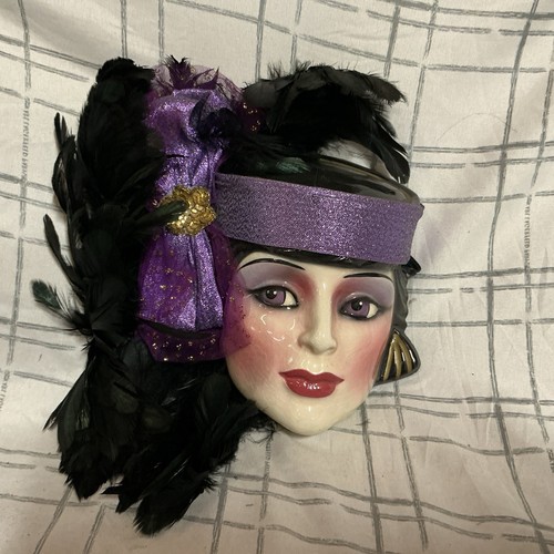 Art deco porcelain lady - lady, face