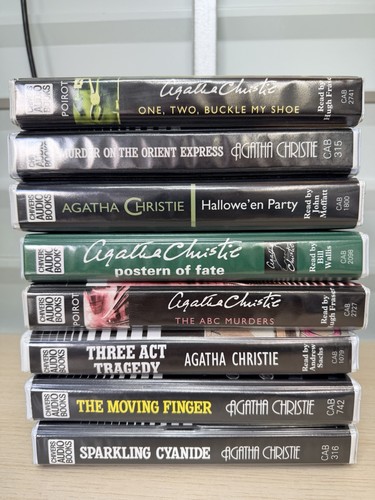 Agatha christie audiobook - christie,