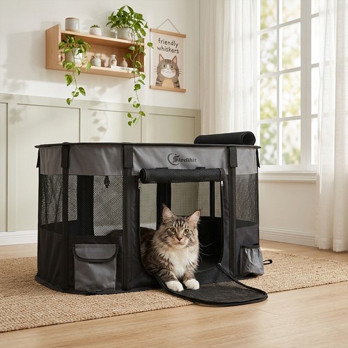 Foldable soft fabric - fabric, puppy