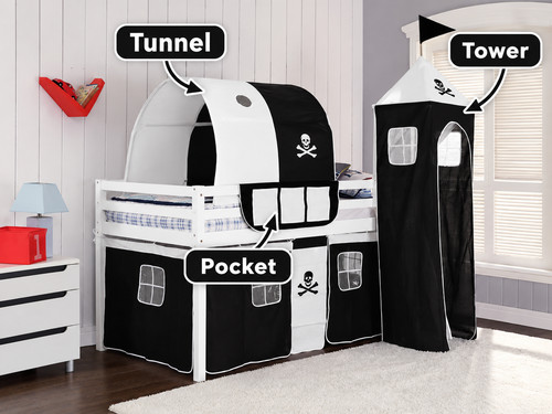 Kids single mid sleeper beds - kids,
