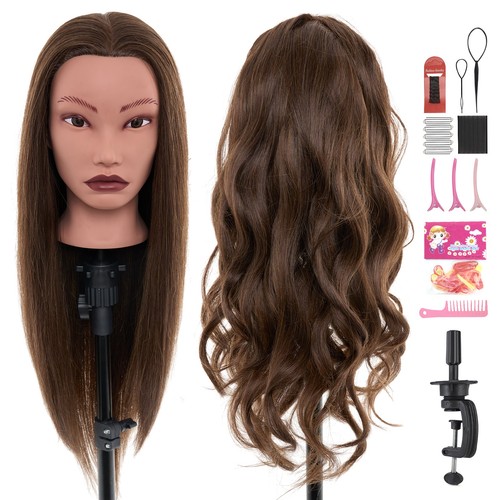 100 real hair salon training - 100%,