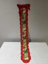 vintage hanging Christmas card