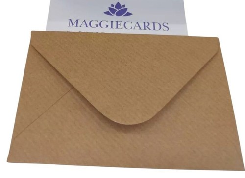 Brown kraft evelope 110mm - kraft,