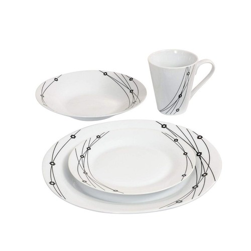16pc dinner set bowl - 16pc,