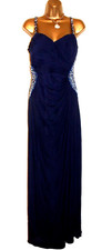 Lipsy VIP Navy Blue Maxi Dress