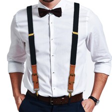 Men's Suspenders Y Back
