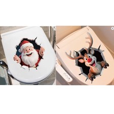 Christmas Toilet Sticker