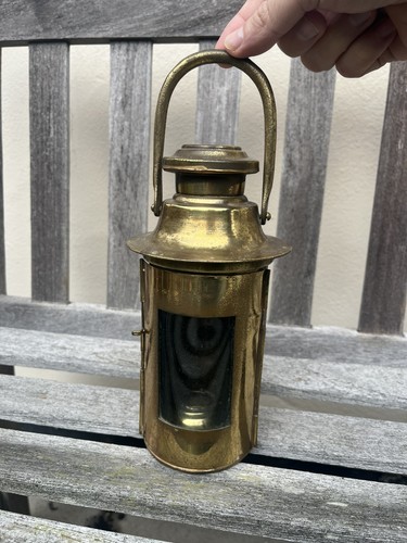 Brass ships eot binnacle - binnacle, lamp