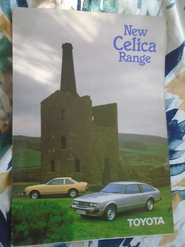 Toyota celica range brochure - toyota,