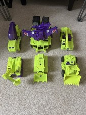 Transformers Combiner Wars Devastator Constructicons Complete With Instructions