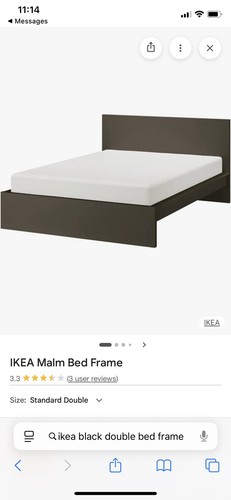 Ikea malm bed frame standard - malm,