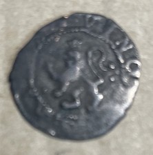 Rare James VI Of Scotland 1 Hardhead Hammered Coin Circa 1588 Crowned IR/ Scot A