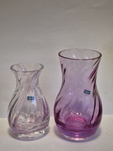 Small caithness pink glass - 2,