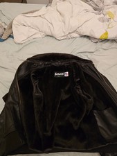 schott leather jacket size 40