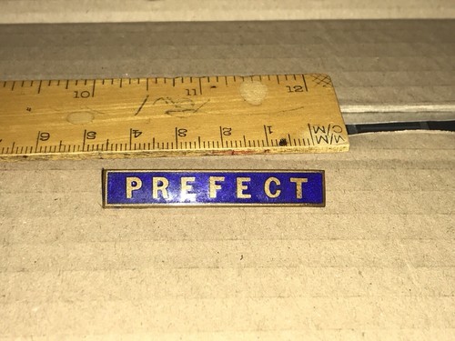 Vintage prefect enamelled - enamelled, on