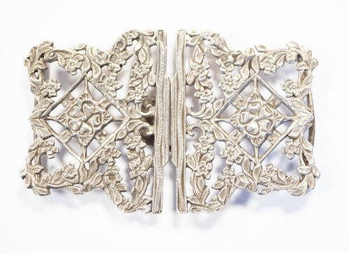 Sterling silver floral design - sterling,