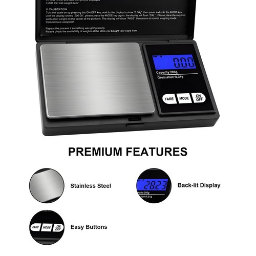 Digital pocket scales - pocket,