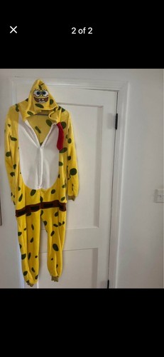 Spongebob costume adult medium - costume,