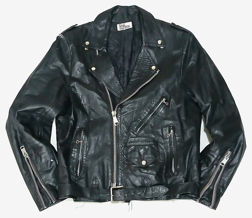 Old school biker motorcycle - biker,