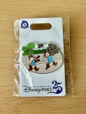 Chip And Dale 25 Years Of Pin Trading Holding Mickey Backs Disney Pin 2025