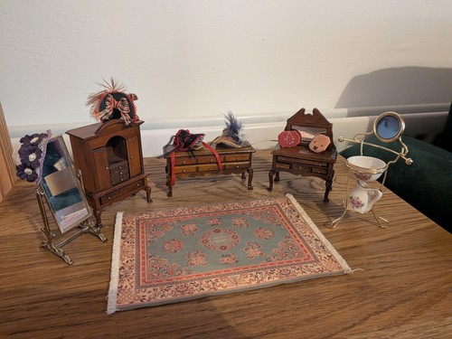 Dolls house dressing - house,