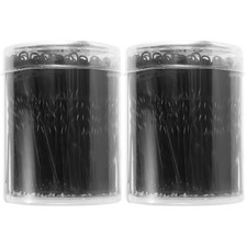  2pcs Hairpin L Shaped Beaded