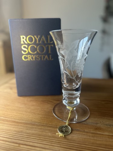 Rare royal scot crystal - crystal, arts