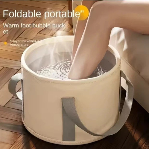 Foldable foot spa - bath, tub