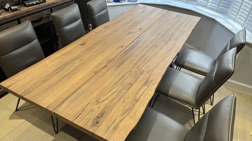 Dining table and chairs - dining,