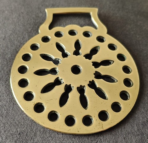 Antique horse brass a - antique,