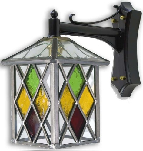 Leaded lantern outdoor wall - leaded,
