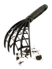 Handheld Claw Rake 5 Tine Soil Cultivator Aerating Outdoor Garden Tool 26.5cm