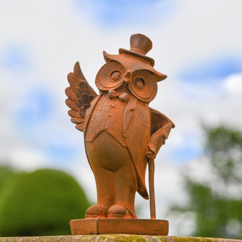 Freestanding owl garden - mr,