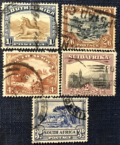 South africa stamps vintage - south, --