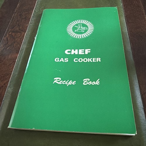 Chef gas cooker - cooker, book