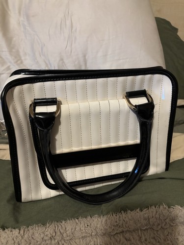 Ted baker cream black handbag - baker, cream/black