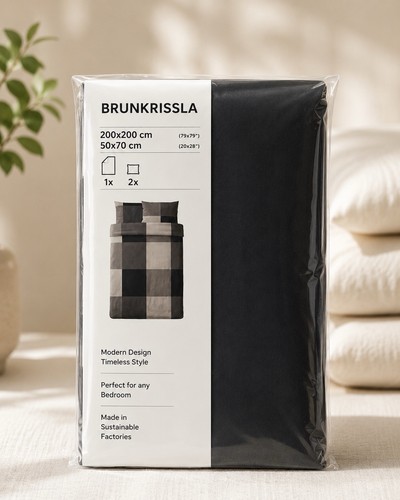 Ikea double duvet quilt cover - ikea,
