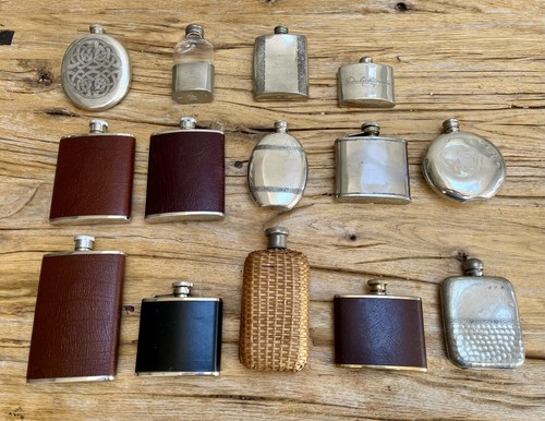 Hip flasks vintage - hip,