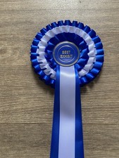 3 Tier Best Exhibit rosette