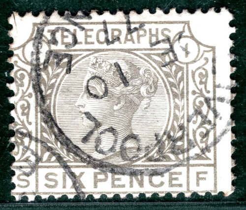 Telegraph stamp t6 - gb,