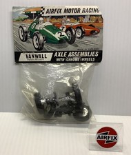AIRFIX MRRC MOTOR RACING VANWALL F1 Axle Assemblies with Chrome Wheels 5105/V