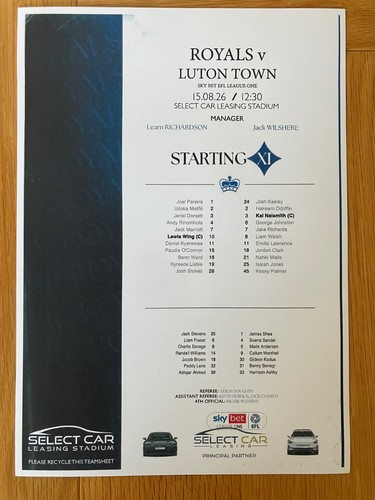 Reading 2026 2027 season home - 2026-2027,