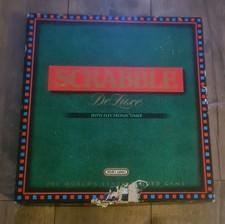 Scrabble Deluxe Board Game 