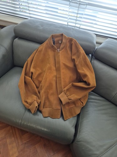 Vintage mens pervin suede - vintage,