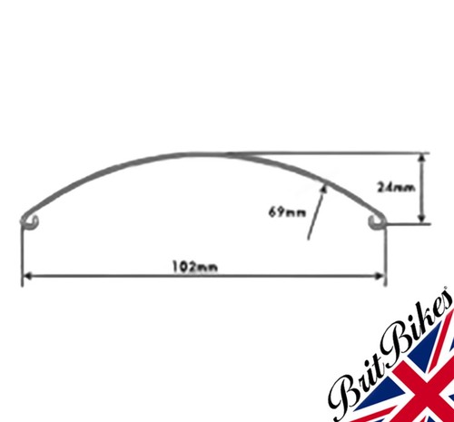 Motorbike mudguard front - mudguard,