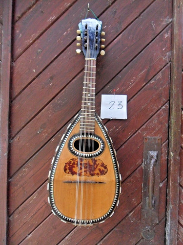 Vintage bowl backed mandolin - bowl-backed, mandolin-